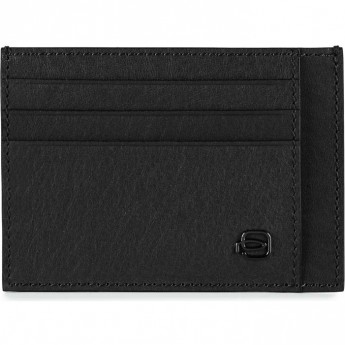 Чехол для кредитных карт PIQUADRO BLACK SQUARE PP2762B3R/N черный Чехол для кредитных карт PIQUADRO BLACK SQUARE PP2762B3R/N черный