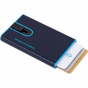 Чехол для кредитных карт PIQUADRO BLUE SQUARE PP4825B2BLR/BLU2 темно-синий Чехол для кредитных карт PIQUADRO BLUE SQUARE PP4825B2BLR/BLU2 темно-синий