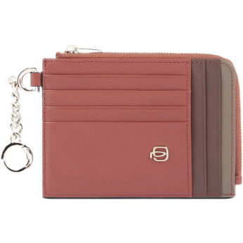 Чехол для кредитных карт PIQUADRO CIRCLE PP5910W92R/ARTM коралловый/кофейный натур.кожа Чехол для кредитных карт PIQUADRO CIRCLE PP5910W92R/ARTM коралловый/кофейный натур.кожа