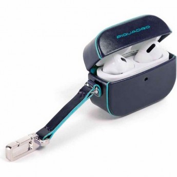 Чехол для наушников PIQUADRO BLUE SQUARE AC5308B2/BLU2 синий натуральная кожа Чехол для наушников PIQUADRO BLUE SQUARE AC5308B2/BLU2 синий натуральная кожа