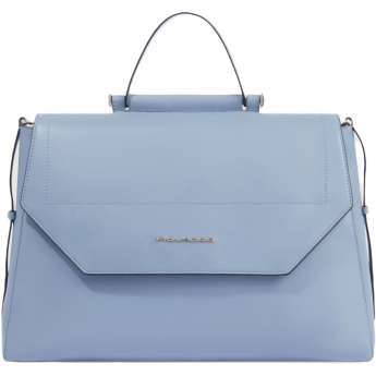 Деловая сумка женская PIQUADRO CIRCLE BD6778W92/AZ3 с отделением для ноутбука 14" голубая натуральная.кожа Деловая сумка женская PIQUADRO CIRCLE BD6778W92/AZ3 с отделением для ноутбука 14" голубая натуральная.кожа