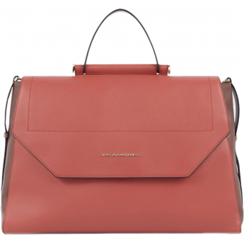 Деловая сумка женская PIQUADRO CIRCLE BD6778W92/ARTM с отделением для ноутбука 14" терракотовая/кофейная натуральная кожа Деловая сумка женская PIQUADRO CIRCLE BD6778W92/ARTM с отделением для ноутбука 14" терракотовая/кофейная натуральная кожа