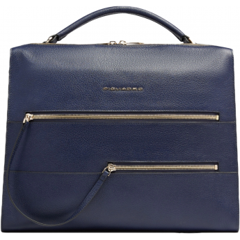 Деловая сумка женская PIQUADRO PATRICIA CA6774W140/BLU с отделением для ноутбука 14" темно-синяя натуральнаякожа Деловая сумка женская PIQUADRO PATRICIA CA6774W140/BLU с отделением для ноутбука 14" темно-синяя натуральнаякожа