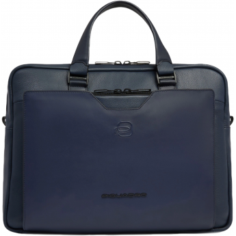 Деловая сумка мужская PIQUADRO AEL CA6920S142/BLU с отделением для ноутбука 14" синяя натуральная кожа Деловая сумка мужская PIQUADRO AEL CA6920S142/BLU с отделением для ноутбука 14" синяя натуральная кожа