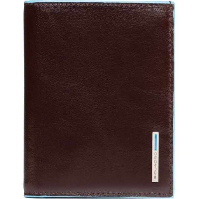 Кошелек мужской PIQUADRO BLUE SQUARE красное дерево PU1393B2/MO