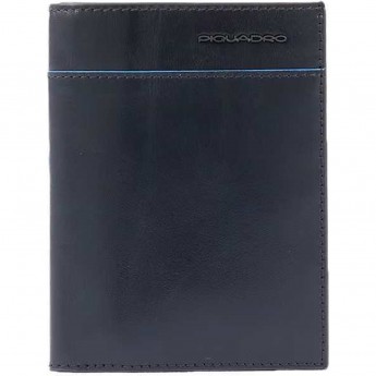 Кошелек мужской PIQUADRO BLUE SQUARE REVAMP PU1393B2VR/BLU синий Кошелек мужской PIQUADRO BLUE SQUARE REVAMP PU1393B2VR/BLU синий