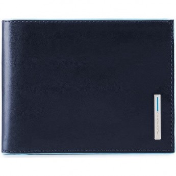 Кошелек мужской PIQUADRO BLUE SQUARE PU1239B2R/BLU2 (синий) Кошелек мужской PIQUADRO BLUE SQUARE PU1239B2R/BLU2 (синий)