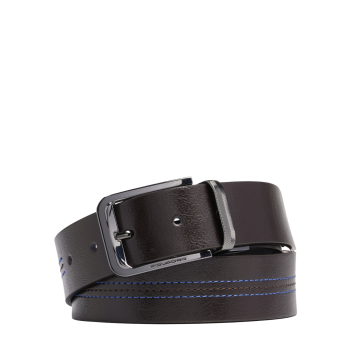 Ремень мужской PIQUADRO BLUE SQUARE CU6742B2/MON 125х3.5см коричневый/черный Ремень мужской PIQUADRO BLUE SQUARE CU6742B2/MON 125х3.5см коричневый/черный