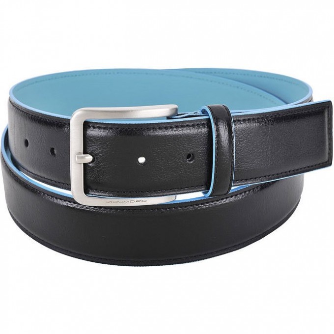 Ремень мужской PIQUADRO BLUE SQUARE черный CU5258B2/N