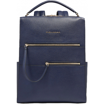 Рюкзак женский PIQUADRO PATRICIA CA6839W140BM/BLU темно-синий кожа