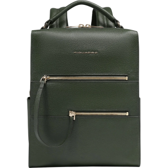 Рюкзак женский PIQUADRO PATRICIA CA6771W140/VE зеленый Рюкзак женский PIQUADRO PATRICIA CA6771W140/VE зеленый