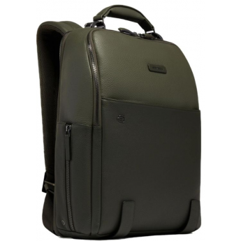 Рюкзак мужской PIQUADRO MODUS CA4818MOS/VEVE оливковый кожа