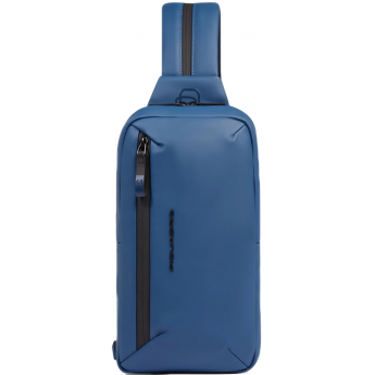 Рюкзак слинг PIQUADRO CORNER 2.0 C20W CA6466C2OW/AV серо-голубой полиуретан Рюкзак слинг PIQUADRO CORNER 2.0 C20W CA6466C2OW/AV серо-голубой полиуретан