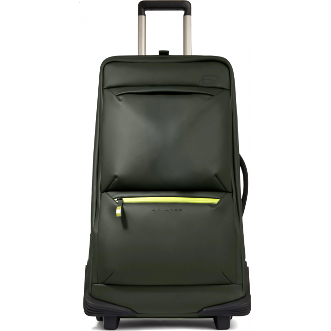 Сумка дорожная PIQUADRO CORNER () 40x68x27см 55л. 3.22кг. полиуретан/полиэстер зеленый BV6376C2OW/VE