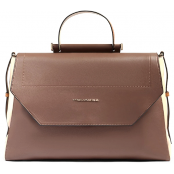 Сумка женская PIQUADRO CIRCLE BD6777W92/MBE коричневая/бежевая