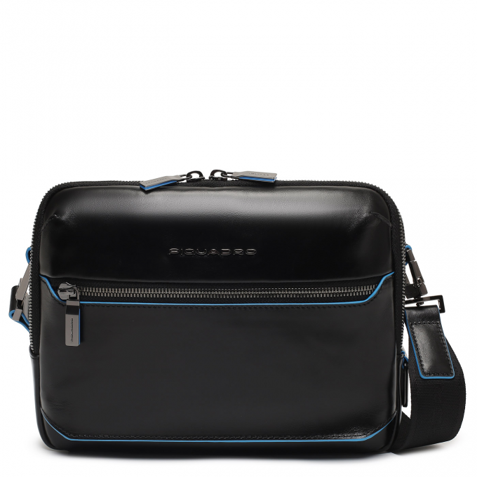 Сумка мужская PIQUADRO BLUE SQUARE черная CA6588B2/N
