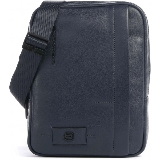 Сумка мужская PIQUADRO RUSSEL синяя натуральная кожа CA3084W137/BLU